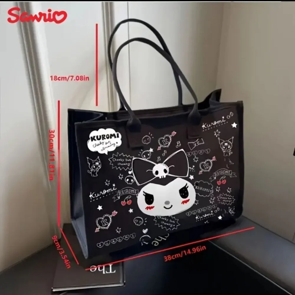 Hello Kitty KUROMI Black Tote Bag!